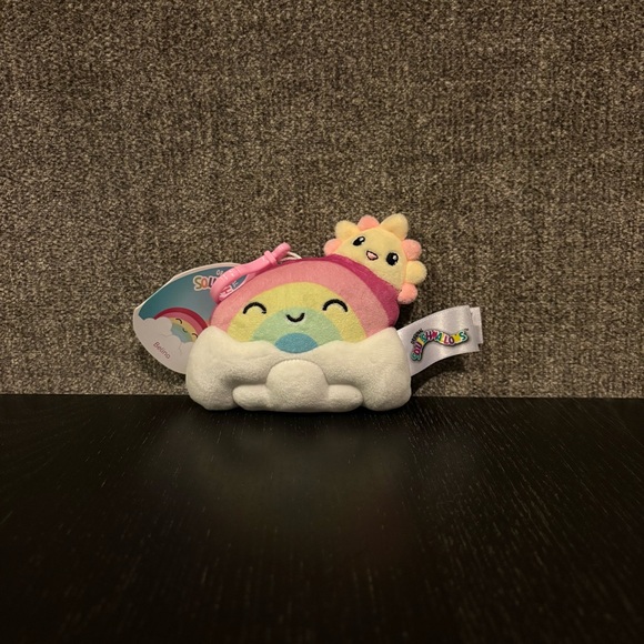 Squishmallows Other - Belina Rainbow Squishmallow Clip